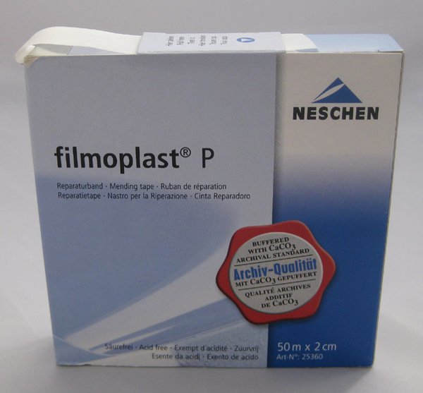 Reparaturband Filmoplast P von Neschen, transparent - 1 Rolle
