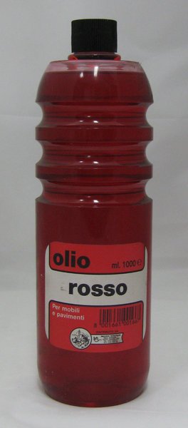 Italienisches Schleif-Öl rötlich - 0.5 Liter