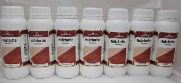 Holzfarbe - Farbkonzentrat auf Wasserbasis von Borma - 500 ml