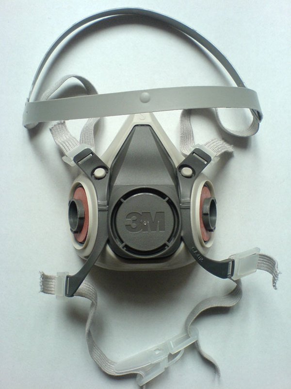 Atemschutzmaske Doppelfilterhalbmaske Serie 6000 von 3M
